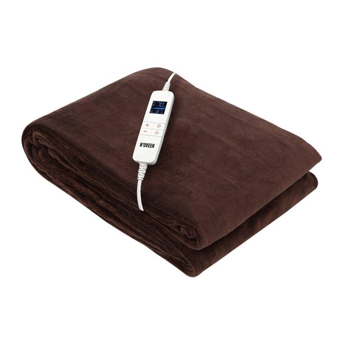 Coperta Elettrica N'oveen EB655 180 x 130 cm Marrone Bronce