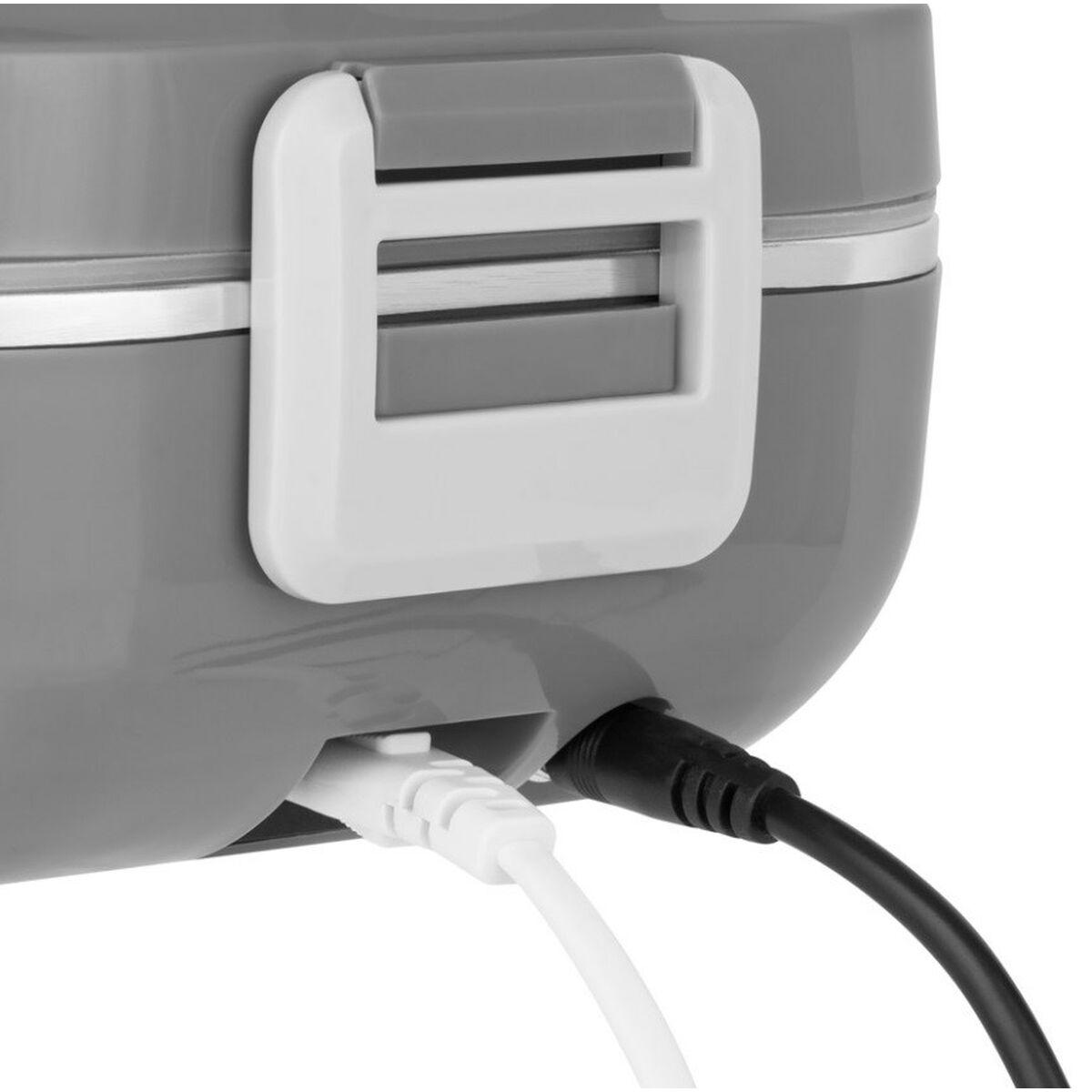 Porta pranzo N'oveen LB540 Grigio scuro Acciaio inossidabile 1 L 24 x 11 x 18,5 cm
