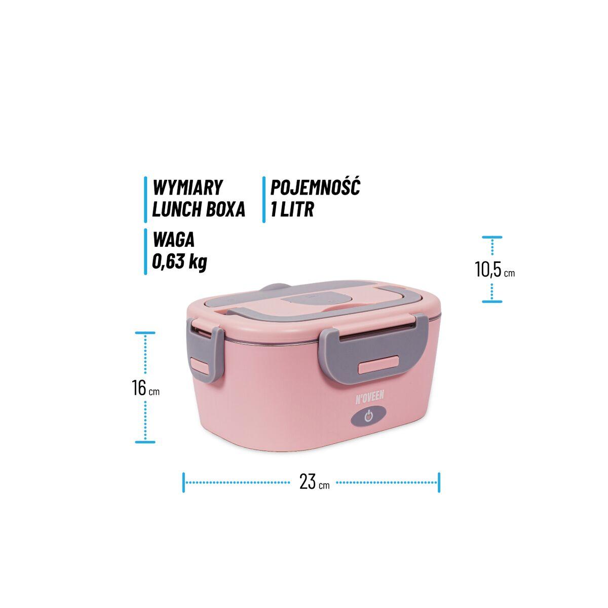 Porta pranzo N'oveen LB755 Grigio Rosa
