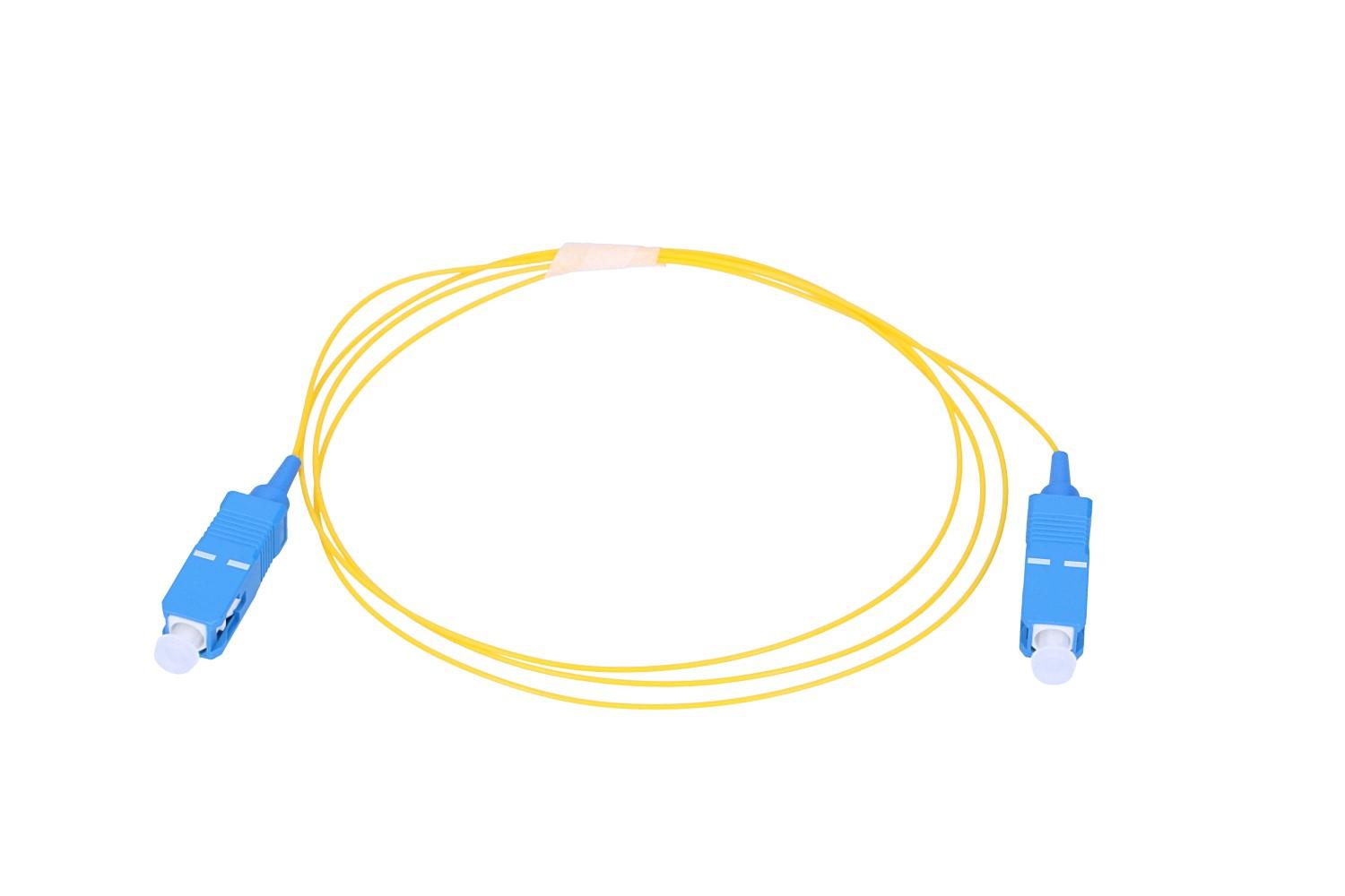 Extralink SC/UPC-SC/UPC Patchcord Monomodale Simplex G657A 900um 1m
