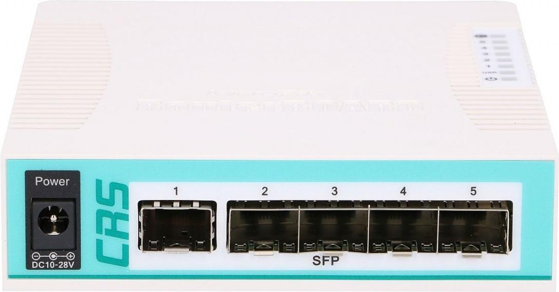 MikroTik RouterBOARD Switch router cloud CRS106-1C-5S Switch 6 porte Gigabit PoE