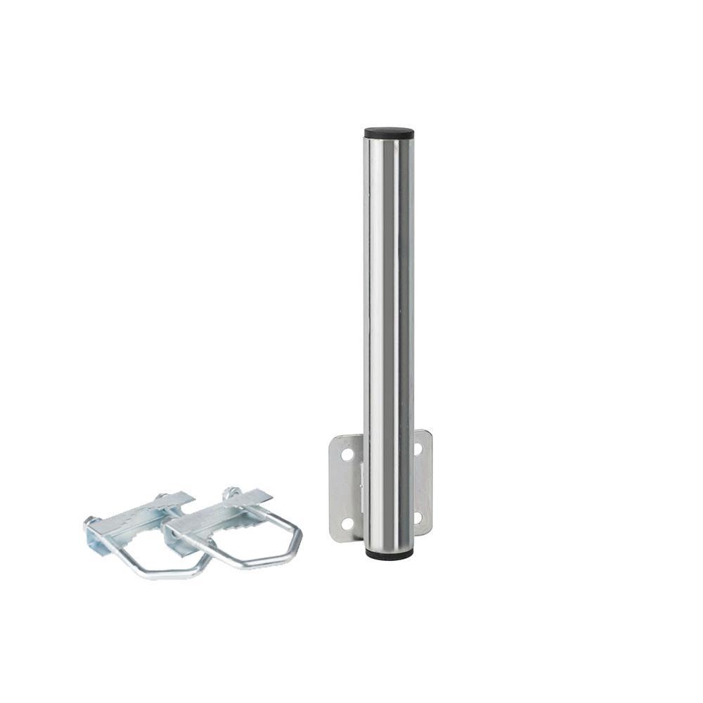 Extralink C250 | Staffa da balcone | 300 mm, con bulloni a U M8, acciaio, zincato