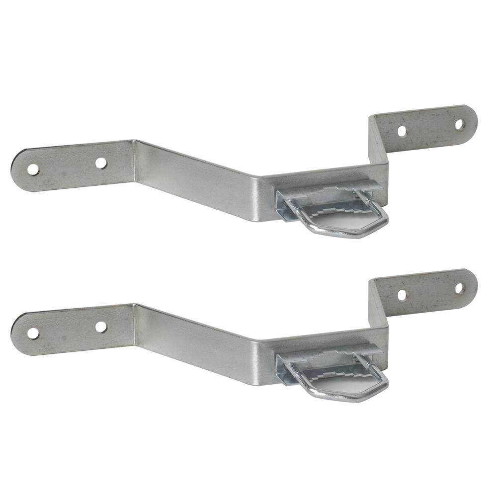 Extralink K150 | Supporto per palo | 150mm, con bulloni a U M8, acciaio, zincato