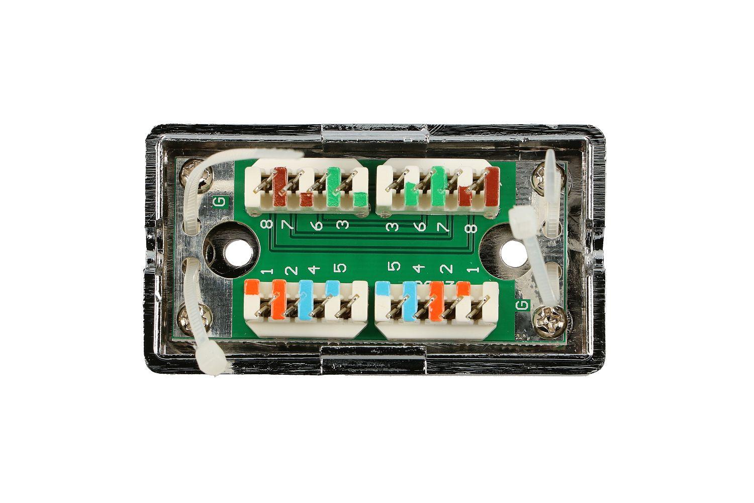 Extralink CAT5E STP | Scatola di connessione | argento