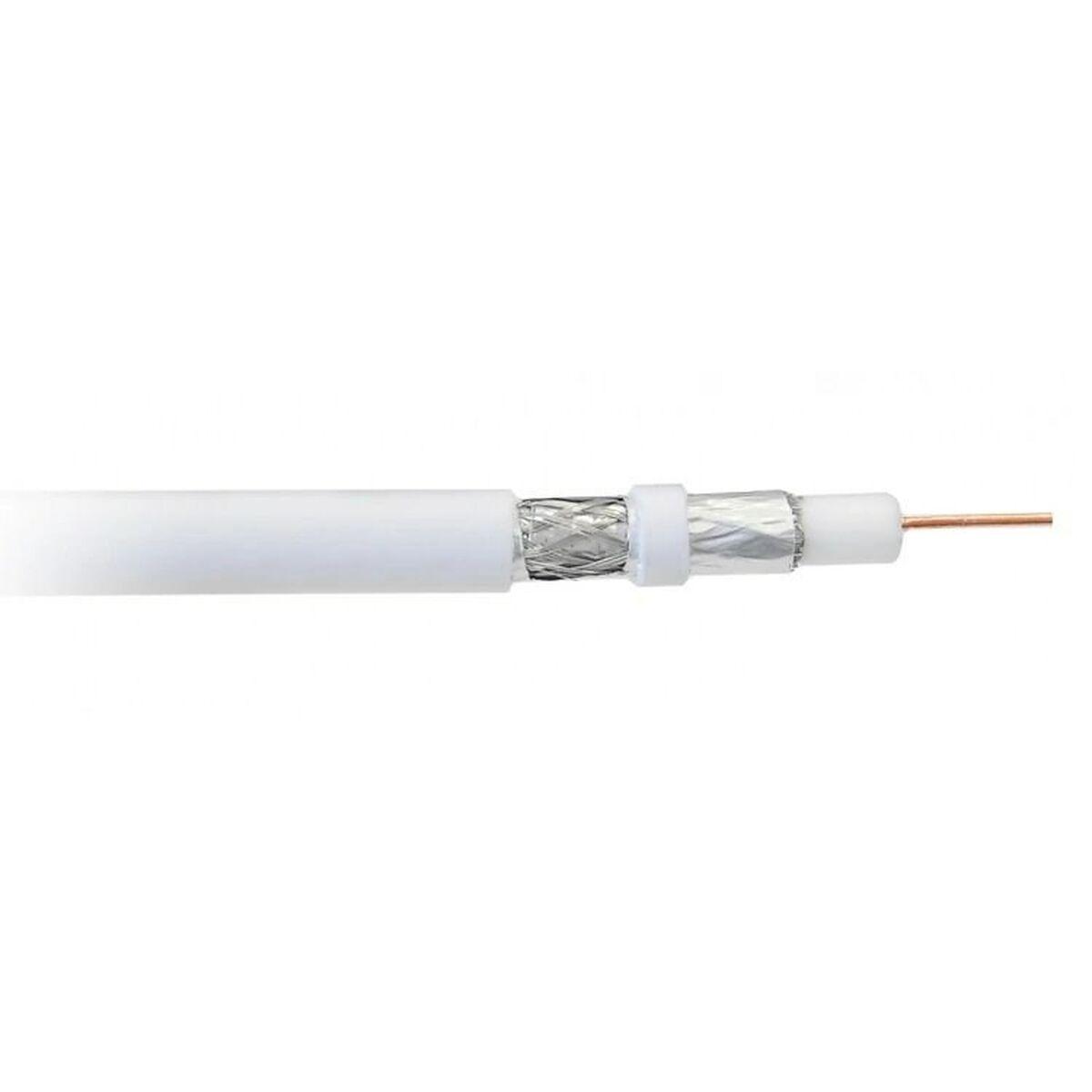 Cavo Coassiale Antenna TV Libox PCC80 Bianco 100 m