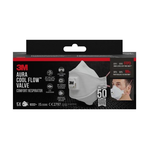 3M 9332PRO5 respiratore...