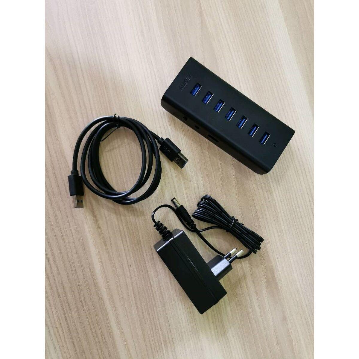 Hub USB Aukey CB-H3 Nero