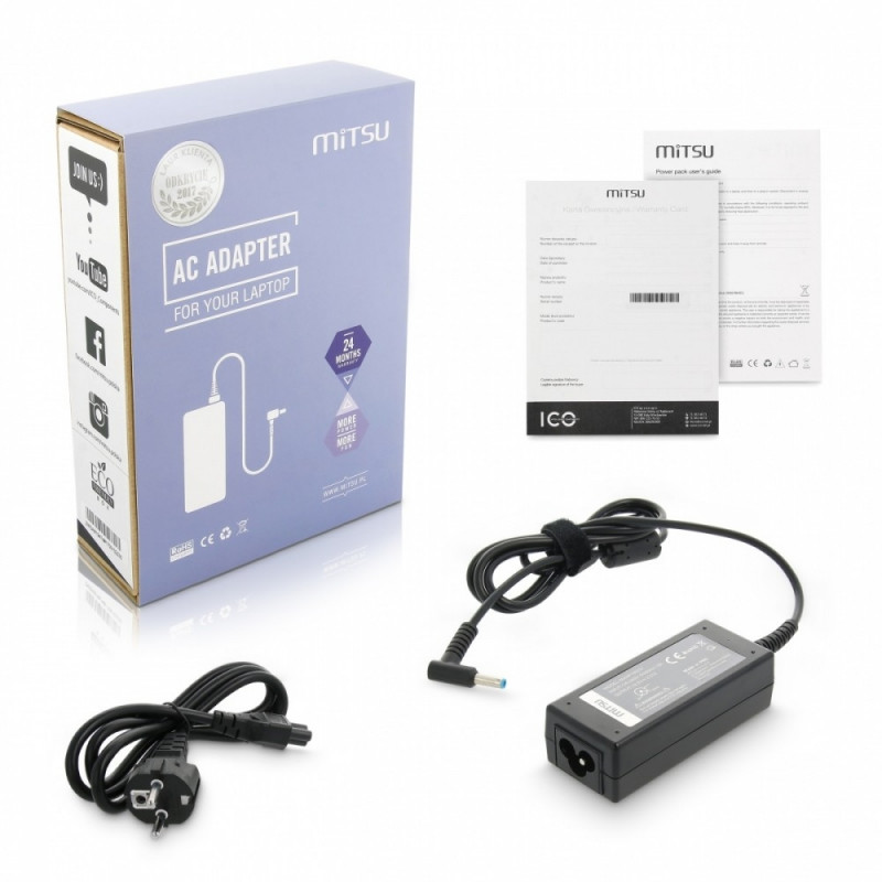 ALIMENTATORE 18,5V 3,5A 7,4X5,0 PIN - HP COMPAQ