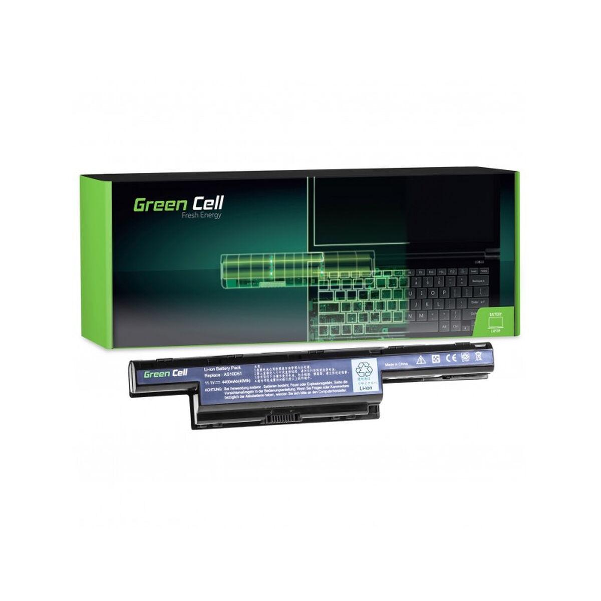 Green Cell AC06 ricambio per notebook Batteria (Batteri AS10D31 AS10D41 AS10D51 for Acer Aspire 5733 etc., 11.1V 4400mAh)