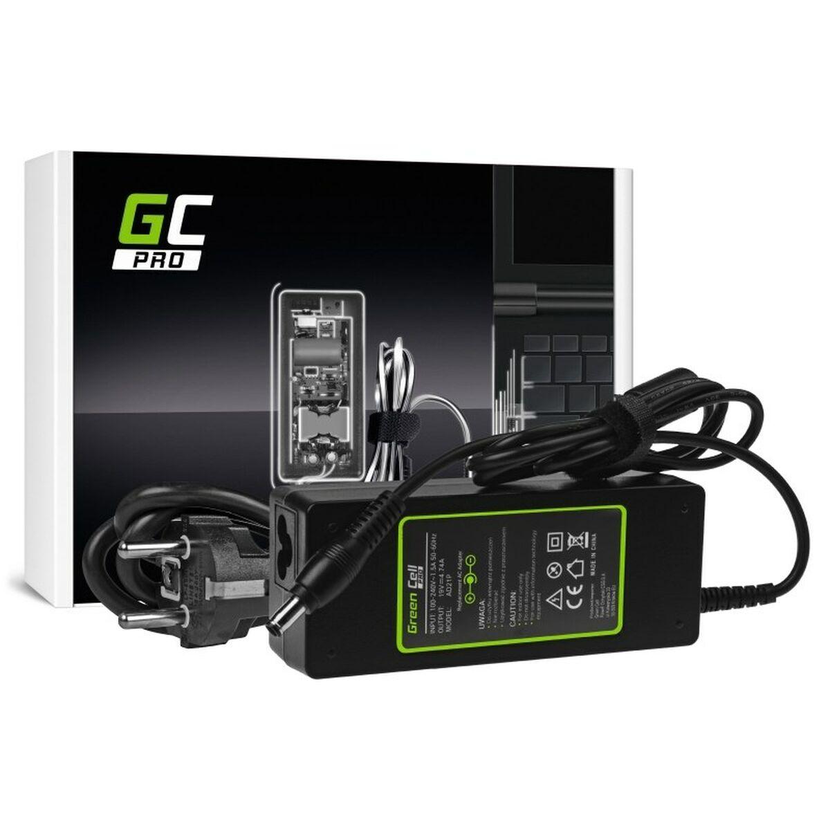 Green Cell AD21P adattatore e invertitore Interno 90 W Nero (Green Cell Pro Charger for Samsung NP-P50 etc., 19V 4.74A 90W - Bl