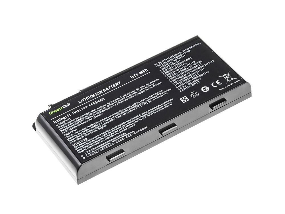 Batteria portatile BTY-S27 per MSI MegaBook S310 - 14,8 V - 4400 mAh