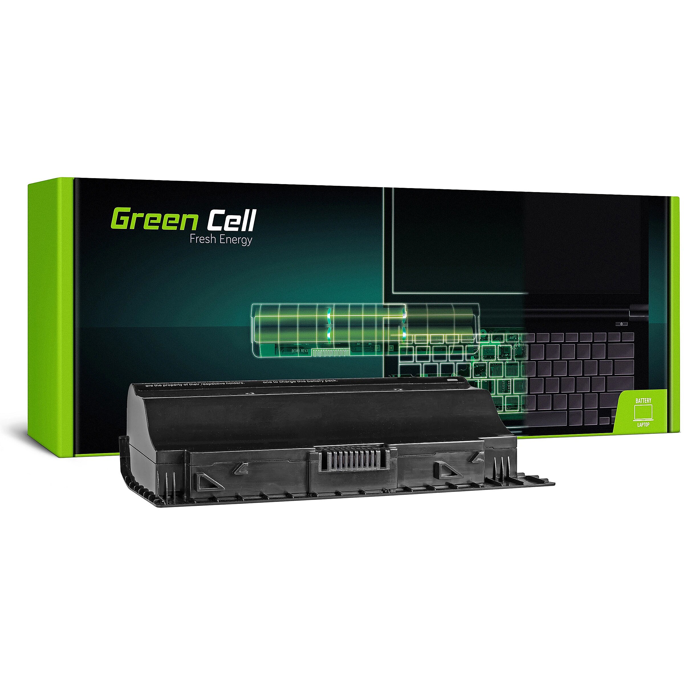 Green Cell AS74 ricambio per notebook Batteria (Battery for Asus G75, 14.8V, 4400mAh)