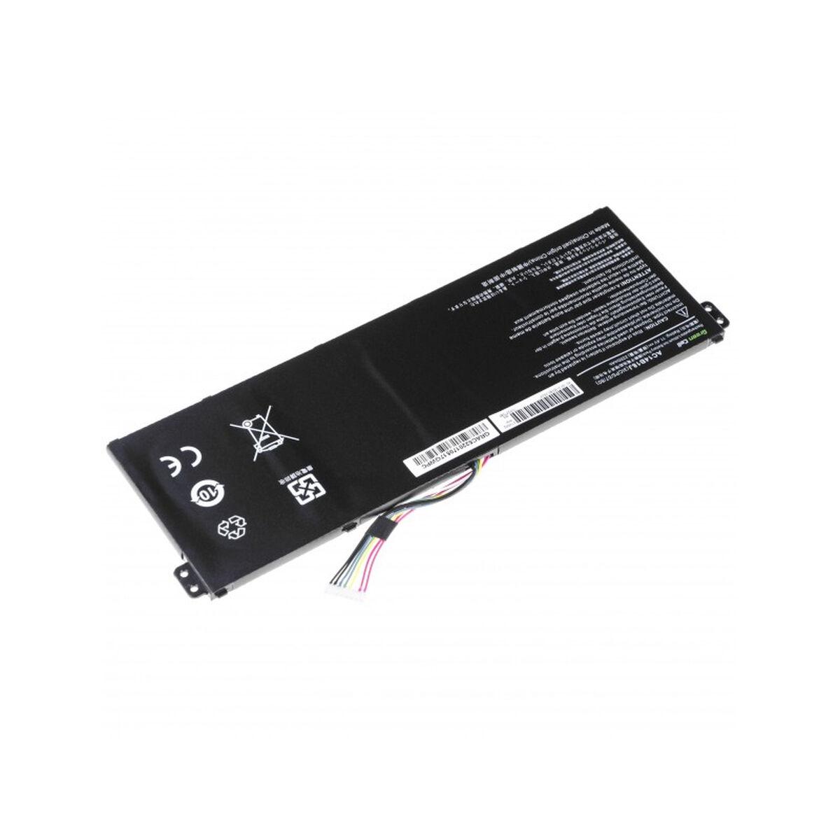 Green Cell AC52 ricambio per laptop Batteria (Batteri AC14B8K AC14B18J for Acer Aspire E 11 ES1-111M etc., 11.4V 2100mAh)