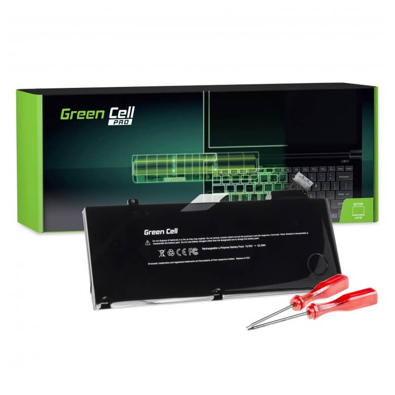 Batteria PRO per laptop per AppleMacbook Pro 13 - 10,95 V - 5800 mAh
