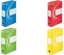 Box di archivio mangiato Vivida, Din A4, Blue (W) 100 mm dal cartone riciclato al 100%, 100% riciclabile, - 25 pezzi (128421)