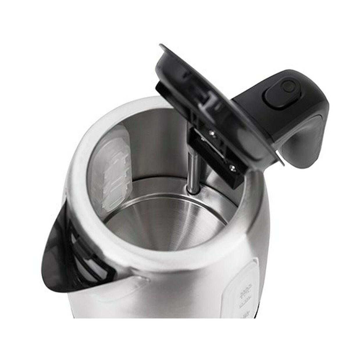 Bollitore Adler AD 1273 Nero Argentato Nocciola Acciaio inossidabile 1200 W 1 L