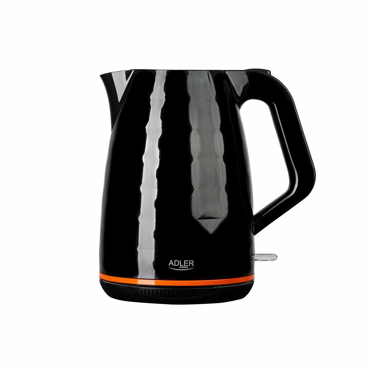Bollitore Adler AD 1277 b Nero Plastica 2200 W 1,7 L
