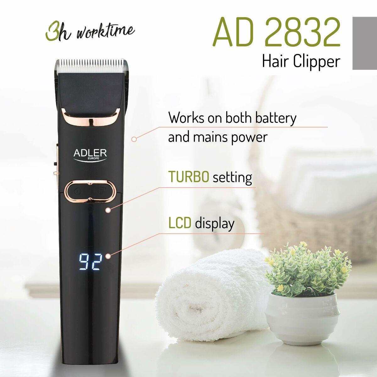 Rasoio per depilazione e Capelli Adler AD 2832