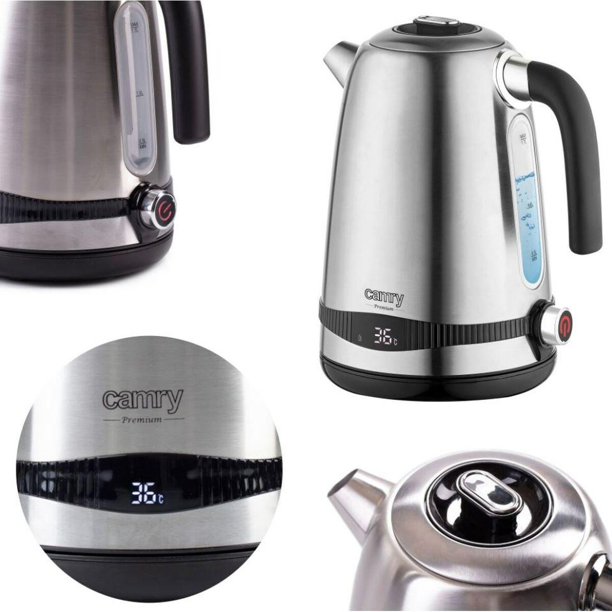 Bollitore Adler CR 1291 Argentato Acciaio inossidabile 2200 W 1.7 L