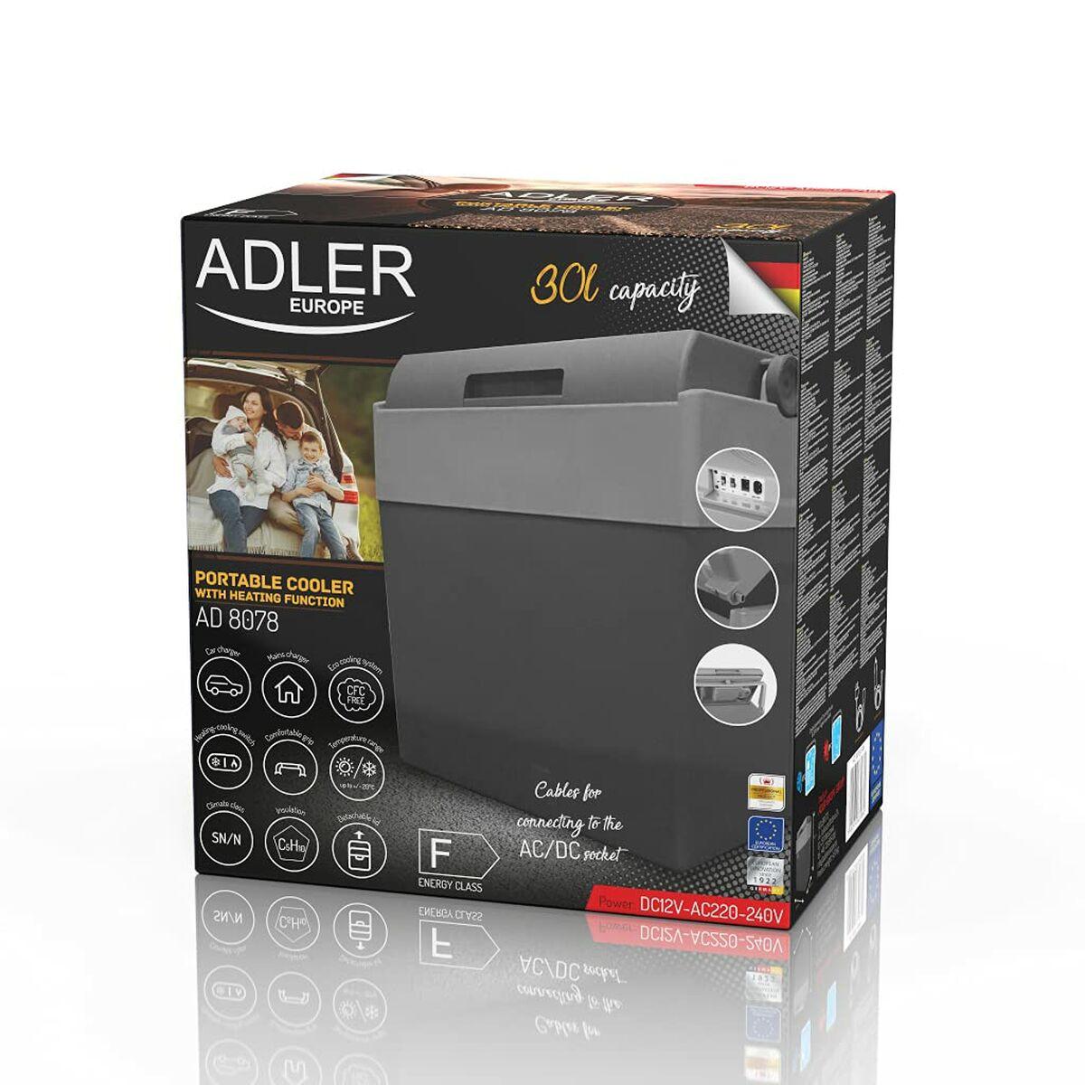 Frigo Portatile Adler AD 8078 Grigio 28 L