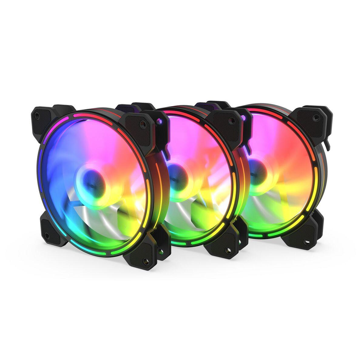 Ventola da Case Krux LUNAR ARGB 3 UnitÃƒÂ  ÃƒËœ 12 cm (3 UnitÃƒÂ )