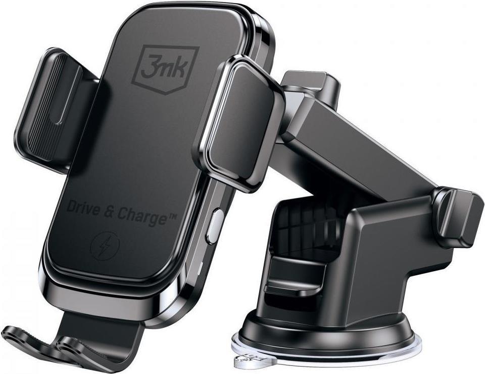 Porta di ricarica auto wireless 3MK Drive & Charge Schwarz (5903108487139)
