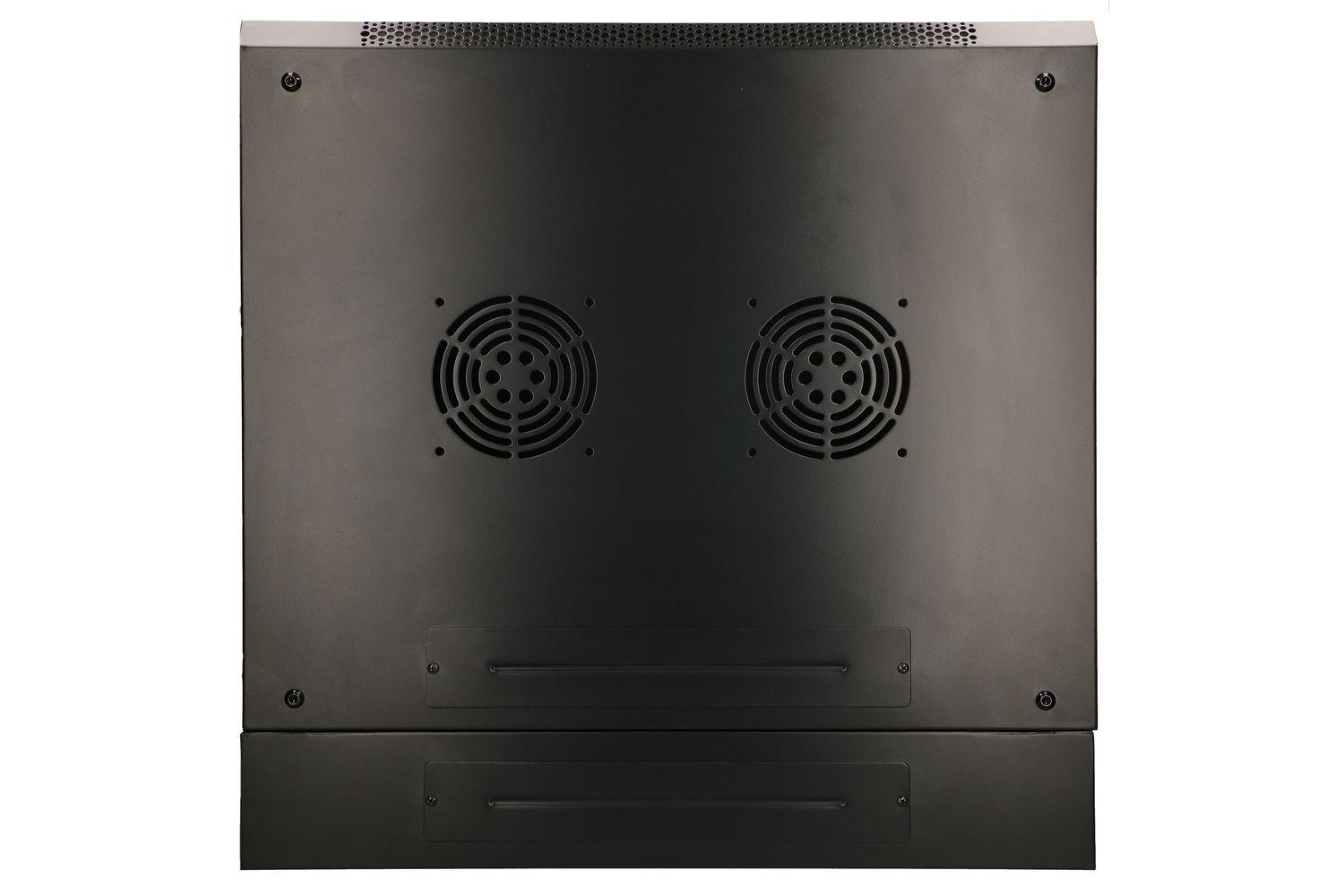 Extralink 12U 600x600 AZH Nero Armadio per montaggio su rack a parete tipo oscillante