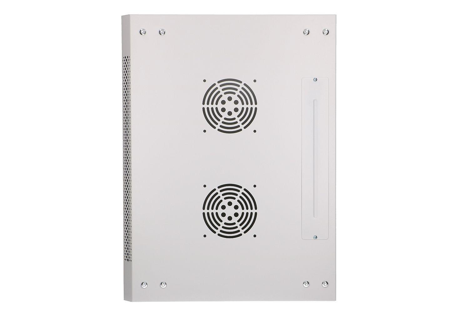 Extralink 12U 600x450 ASP Grigio | Armadio per montaggio rack | parete, porta di metallo