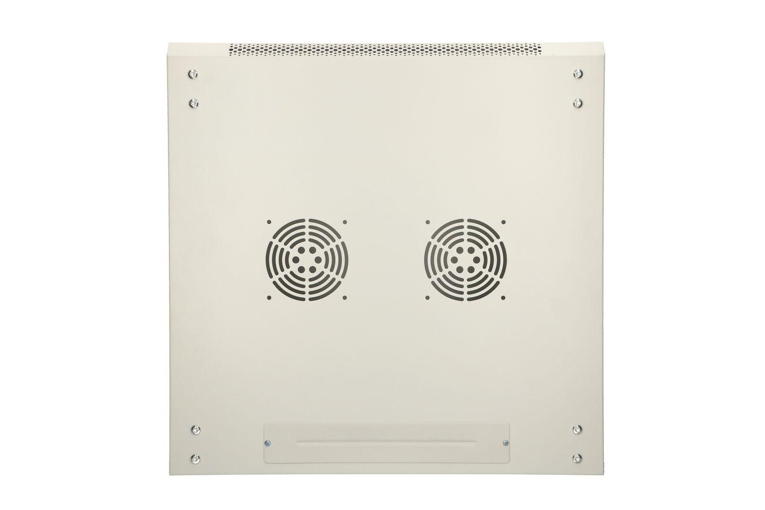 Extralink 9U 600x450 ASP Grigio | Armadio per montaggio su rack | fissaggio al muro, porta di metallo