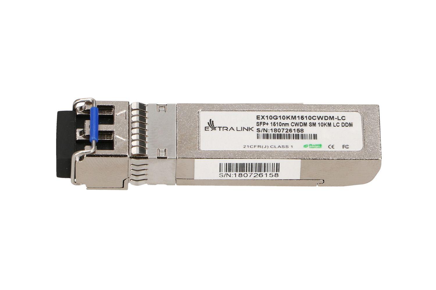 Extralink SFP 10G Modulo SFP CWDM 10Gbps 1510nm single mode 10km LC DOM