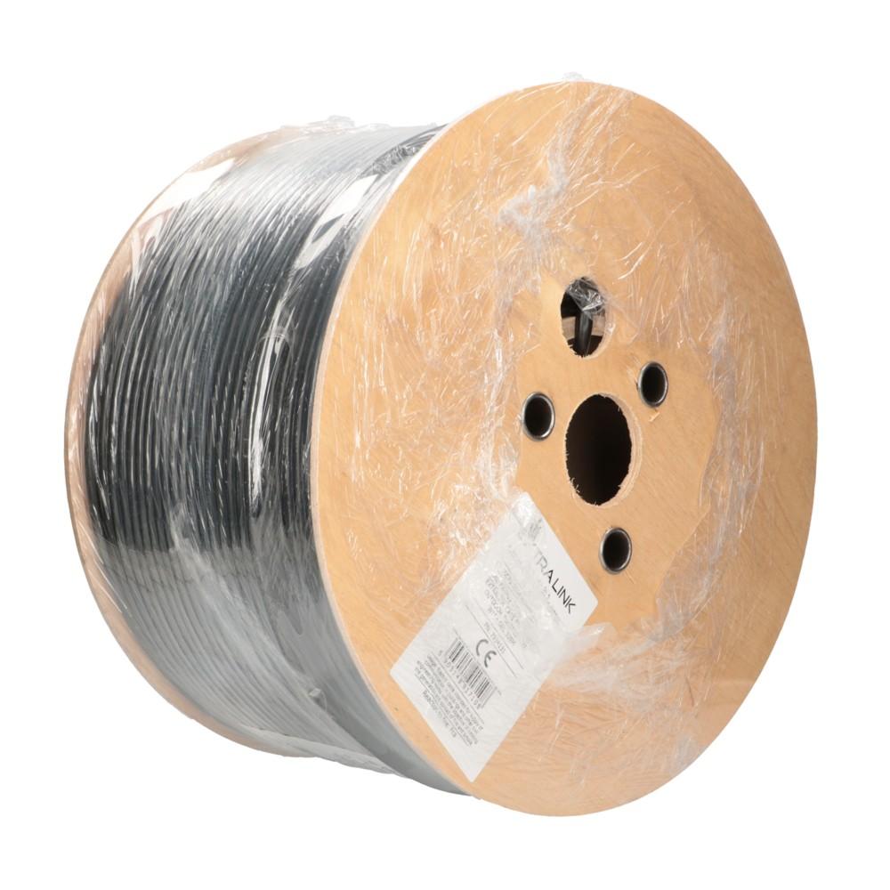 EXTRALINK CAT6 FTP (F/UTP) OUTDOOR TWISTED PAIR WITH GEL 305M