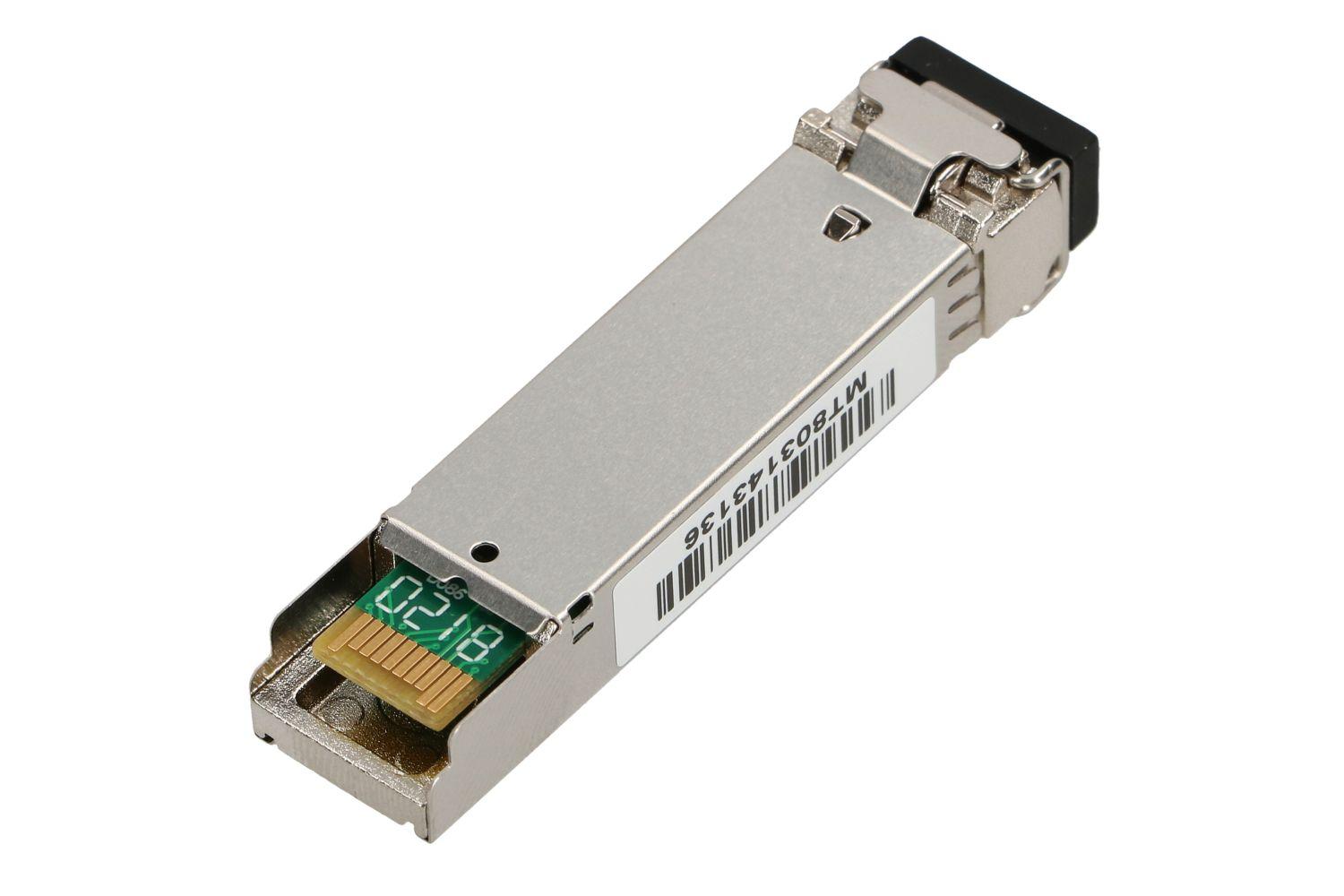 MikroTik S-C55DLC40D | SFP Modulo | CWDM, 1,25Gb/s, 1550nm, 2x LC, 40km, DDM, Single mode