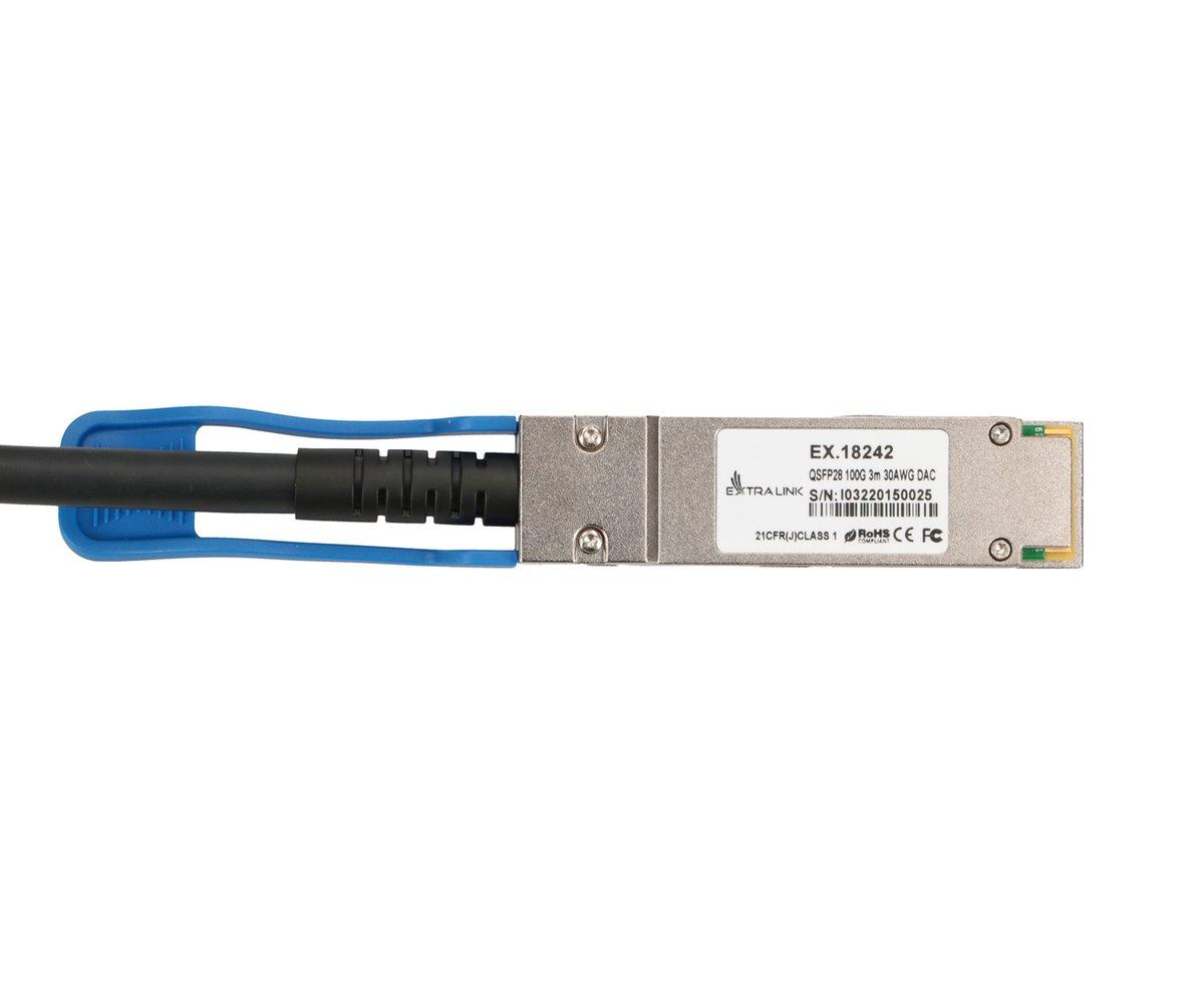 Extralink QSFP28 DAC | Cavo...
