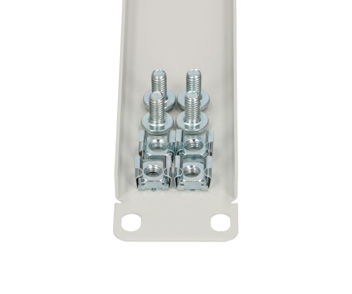 Extralink 1U 19" Front Blank Panel Gray