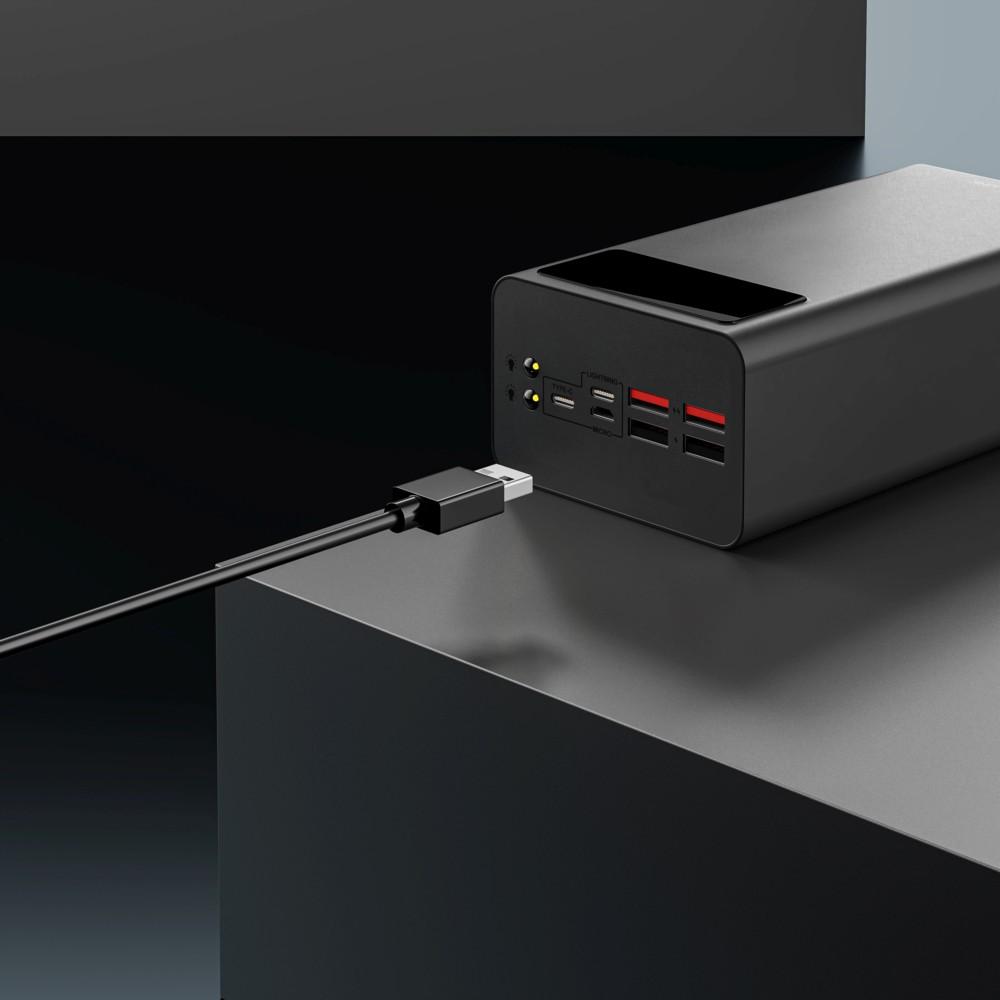 Extralink EPB-114 50000 mAh Nero Powerbank Power bank USB-C