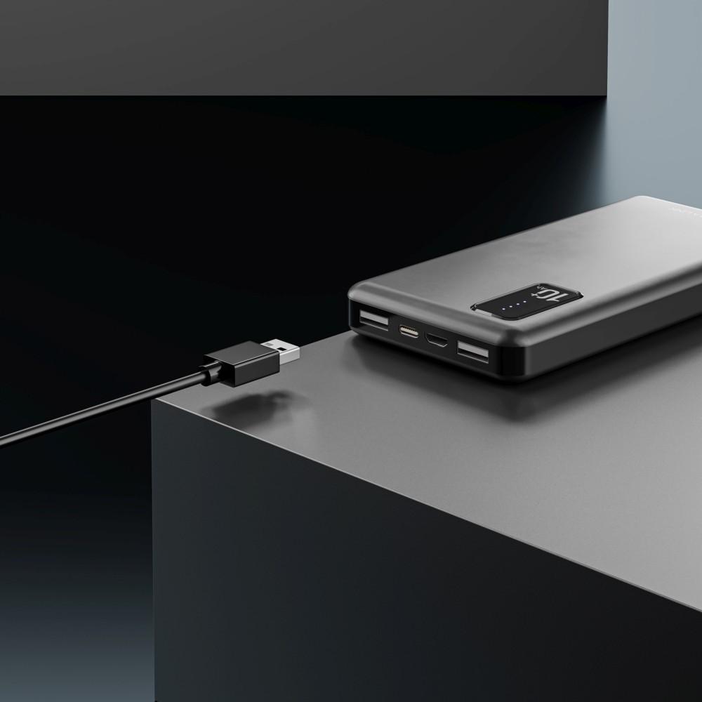 Extralink EPB-098B 10000mAh Nero Powerbank Power bank USB-C