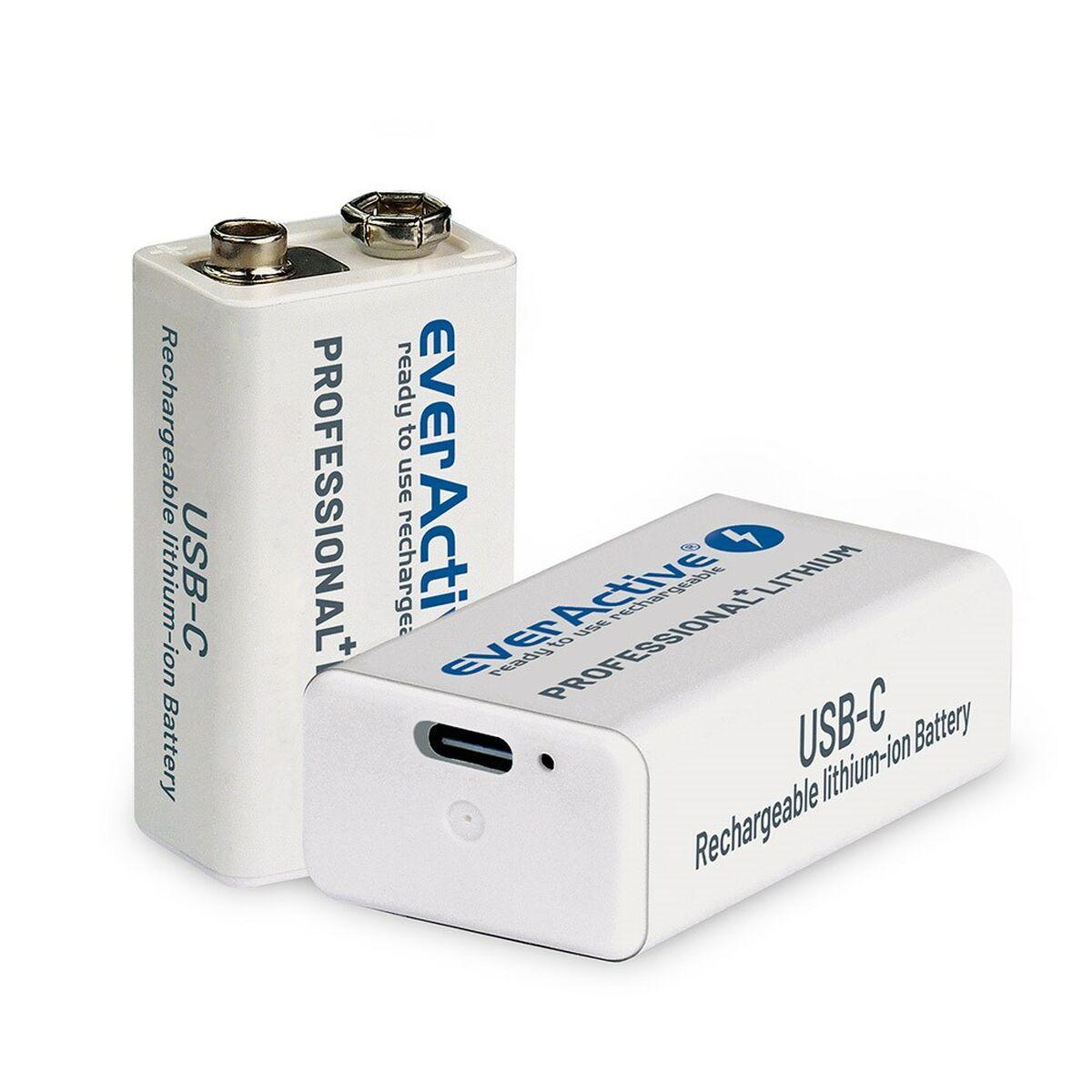Batterie Ricaricabili EverActive EVHR22-550C 9 V