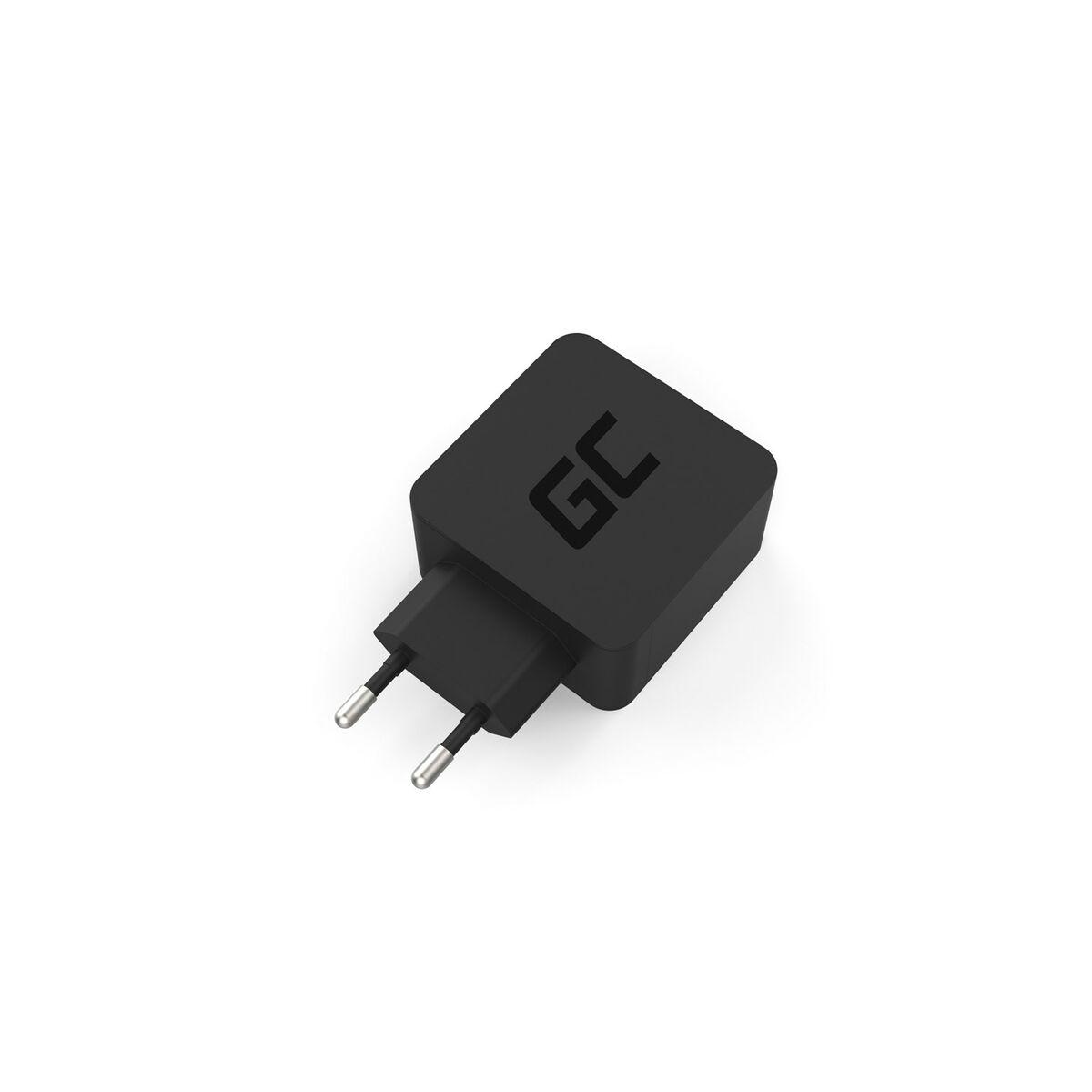 Green Cell CHAR07 Caricabatterie per dispositivi mobili Nero Interno (Green Cell Charger USB-C 18W PD for Samsung Galaxy S8/S8/