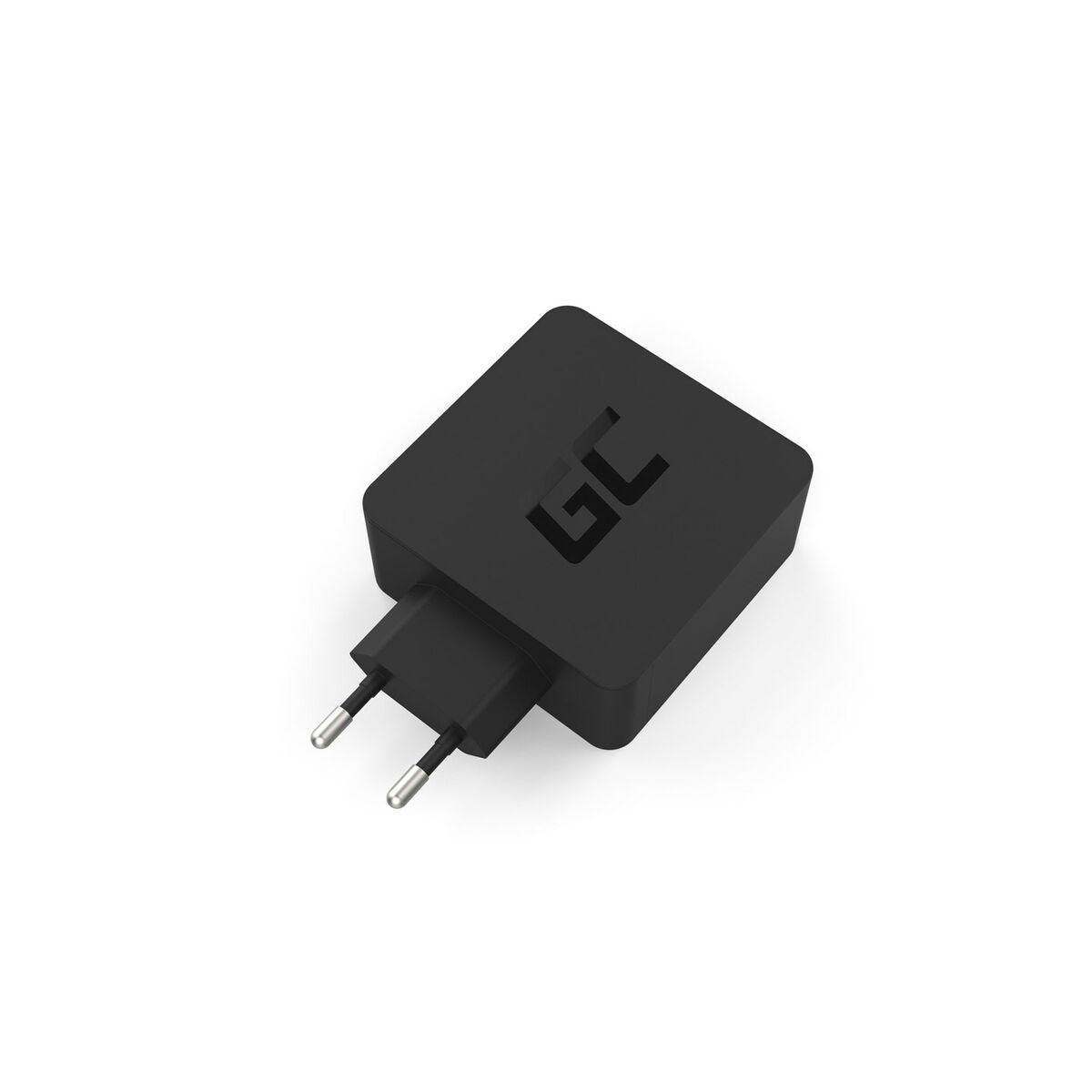 Green Cell CHAR09 Caricabatterie per dispositivi mobili Nero Interno (Green Cell Charger USB-C 60W PD with cable Apple MacBook