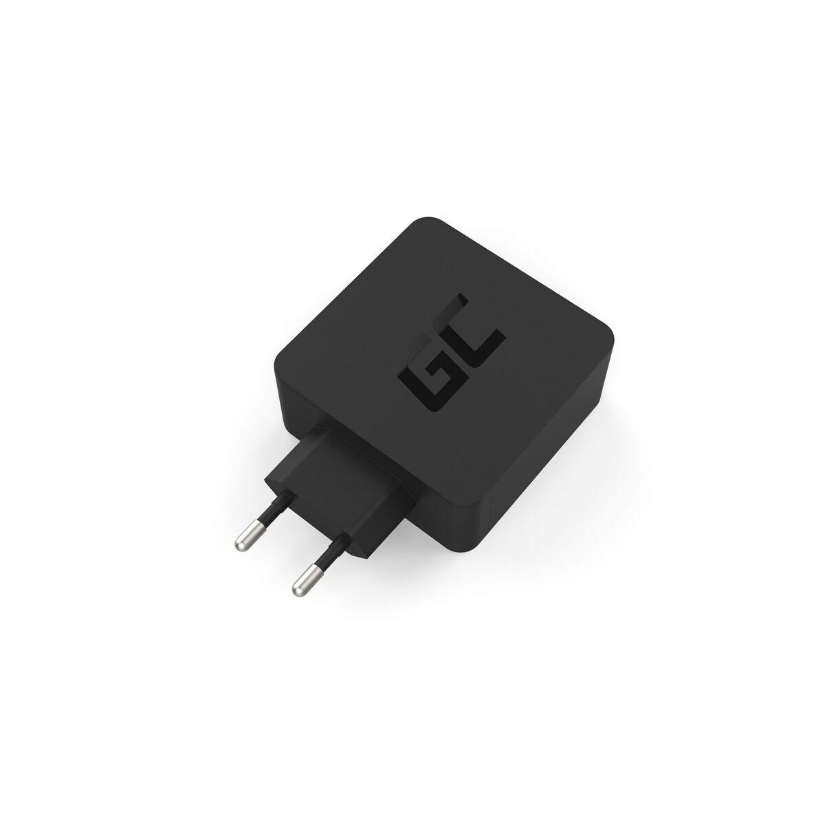 Green Cell CHAR10 Caricabatterie per dispositivi mobili Universale Nero AC Interno (Green Cell Charger USB-C 45W PD with cable