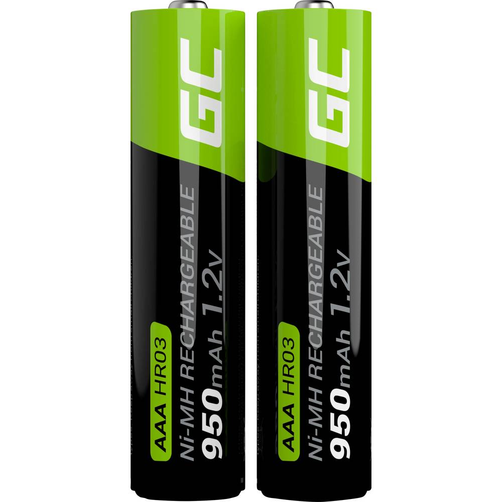 RECHARGE BATTERIES 2XAAA HR03 950MA