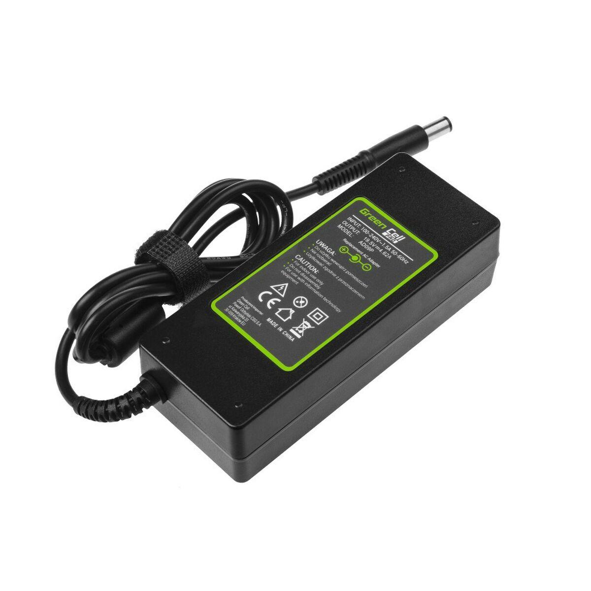 Green Cell AD07AP adattatore e invertitore Interno 65 W Nero (Green Cell Pro Charger for Dell Inspiron 15, 19.5V 3.34A 65W - Bl