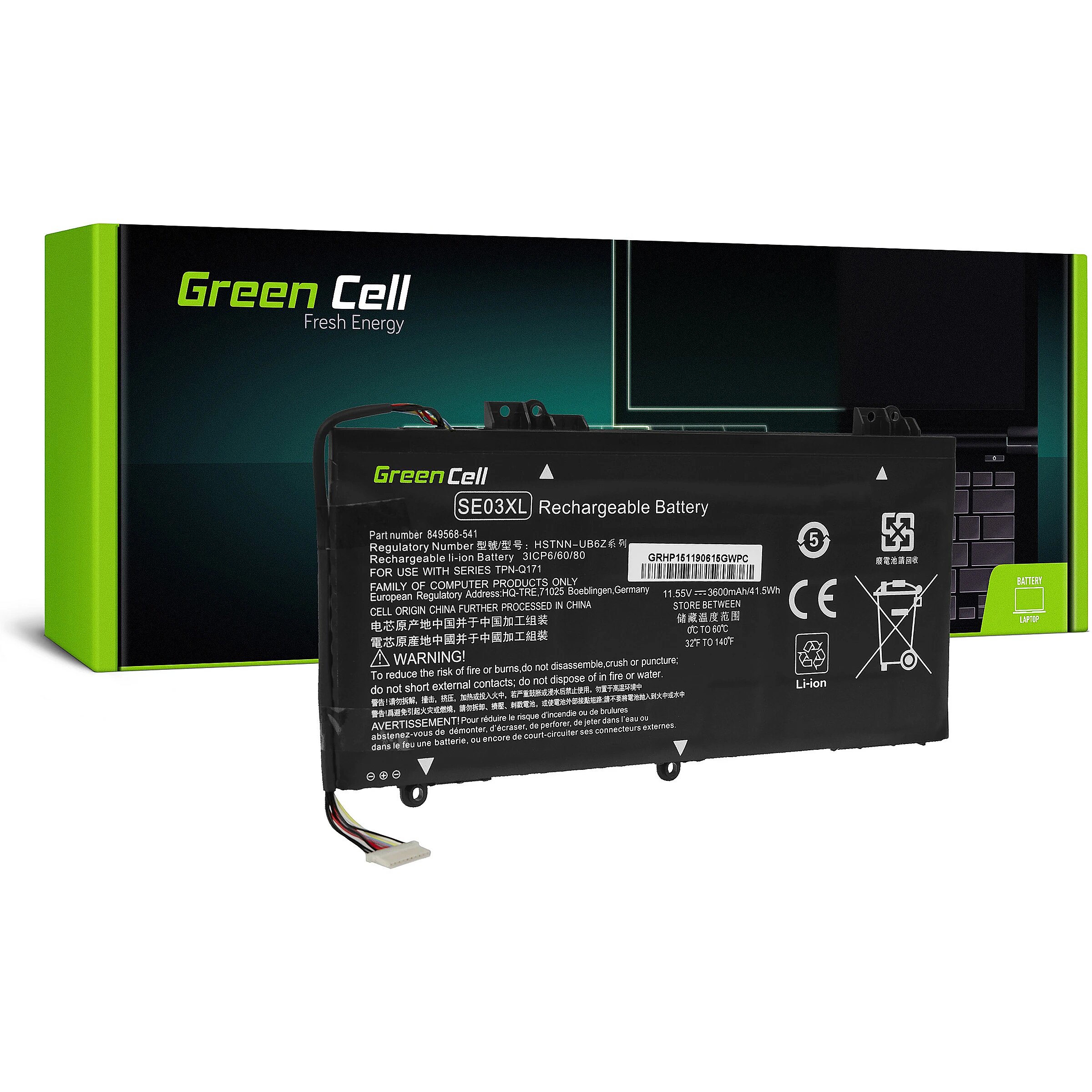 Batteria portatile SE03XL...