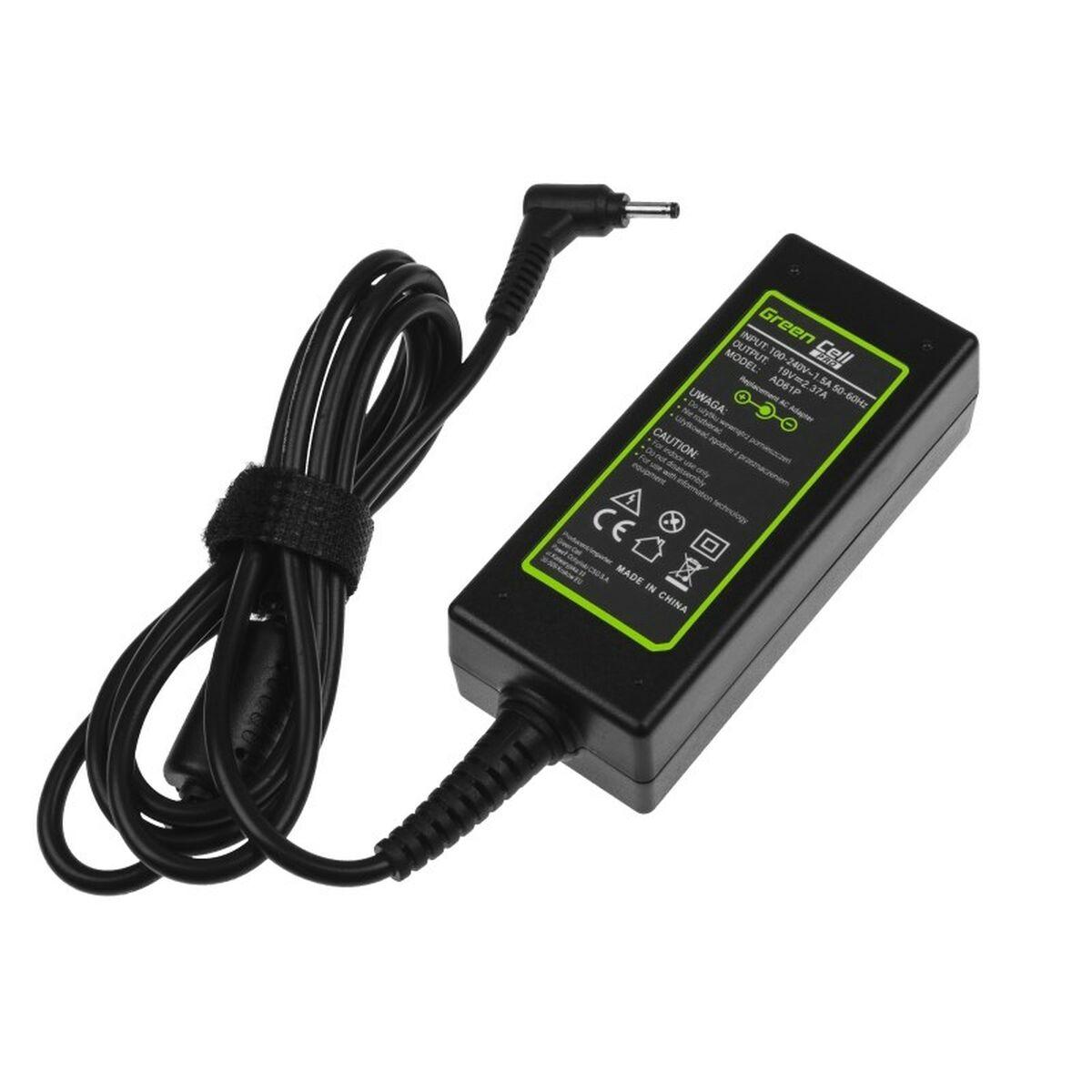 Green Cell AD61P adattatore e invertitore Interno 45 W Nero (Green Cell Pro Charger for Asus, 19V 2.37A 45W - Black)