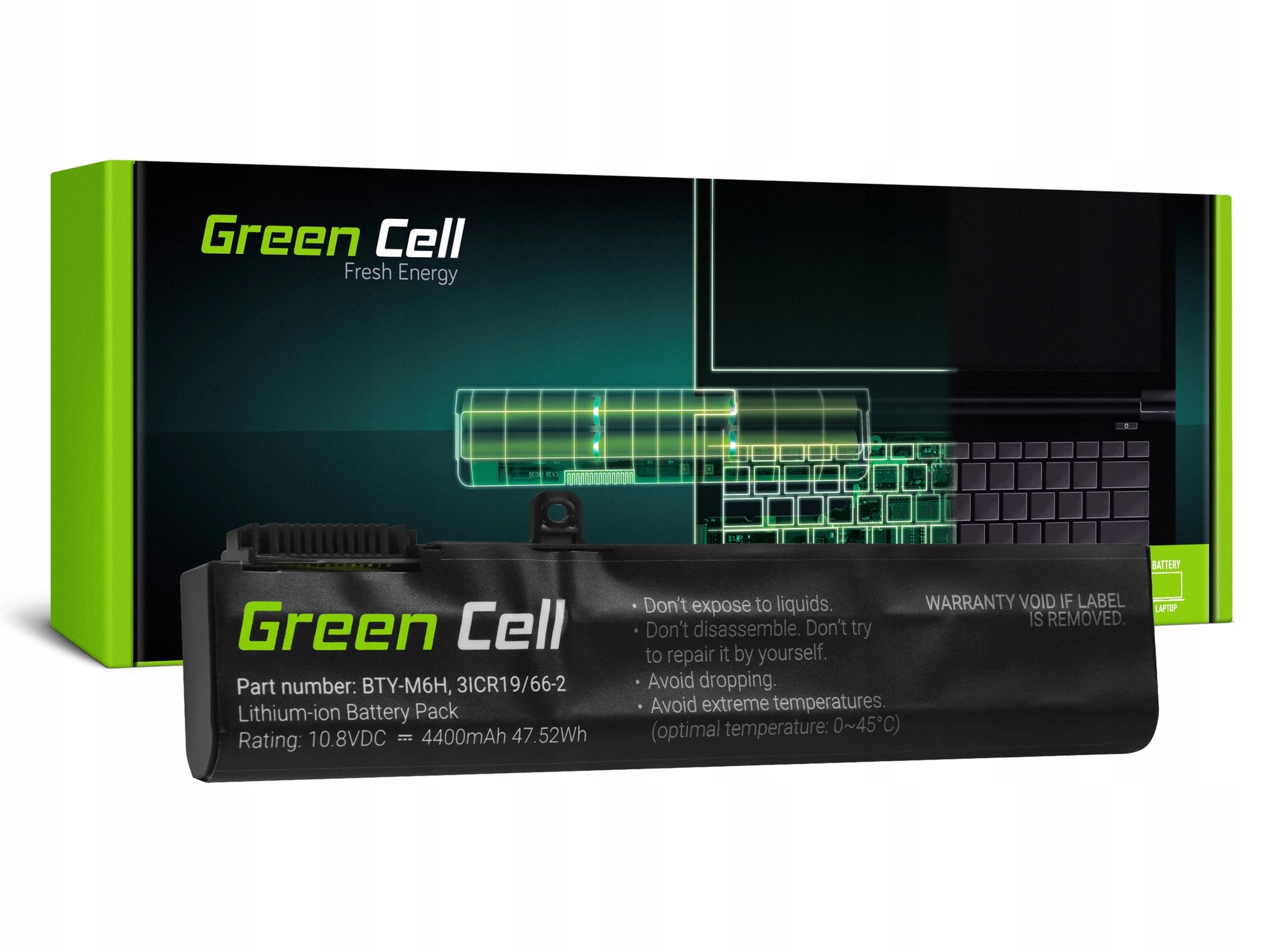 Batteria per laptop BTY-M6H...