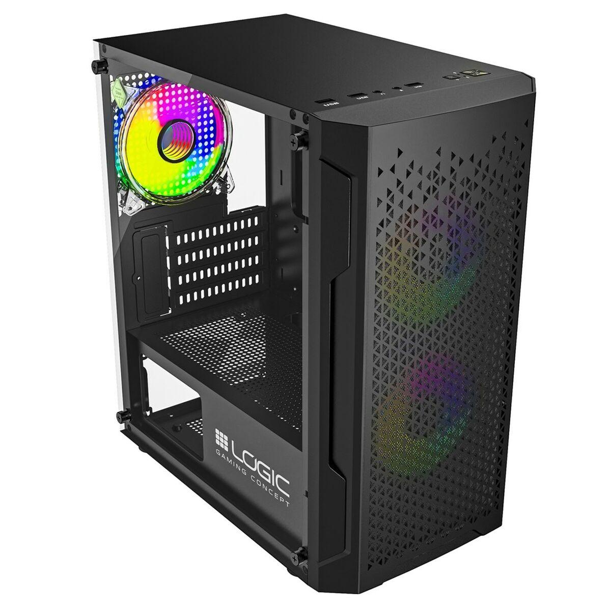 Case computer desktop ATX Logic AM-ARAMIS-10-0000000-0002 Nero