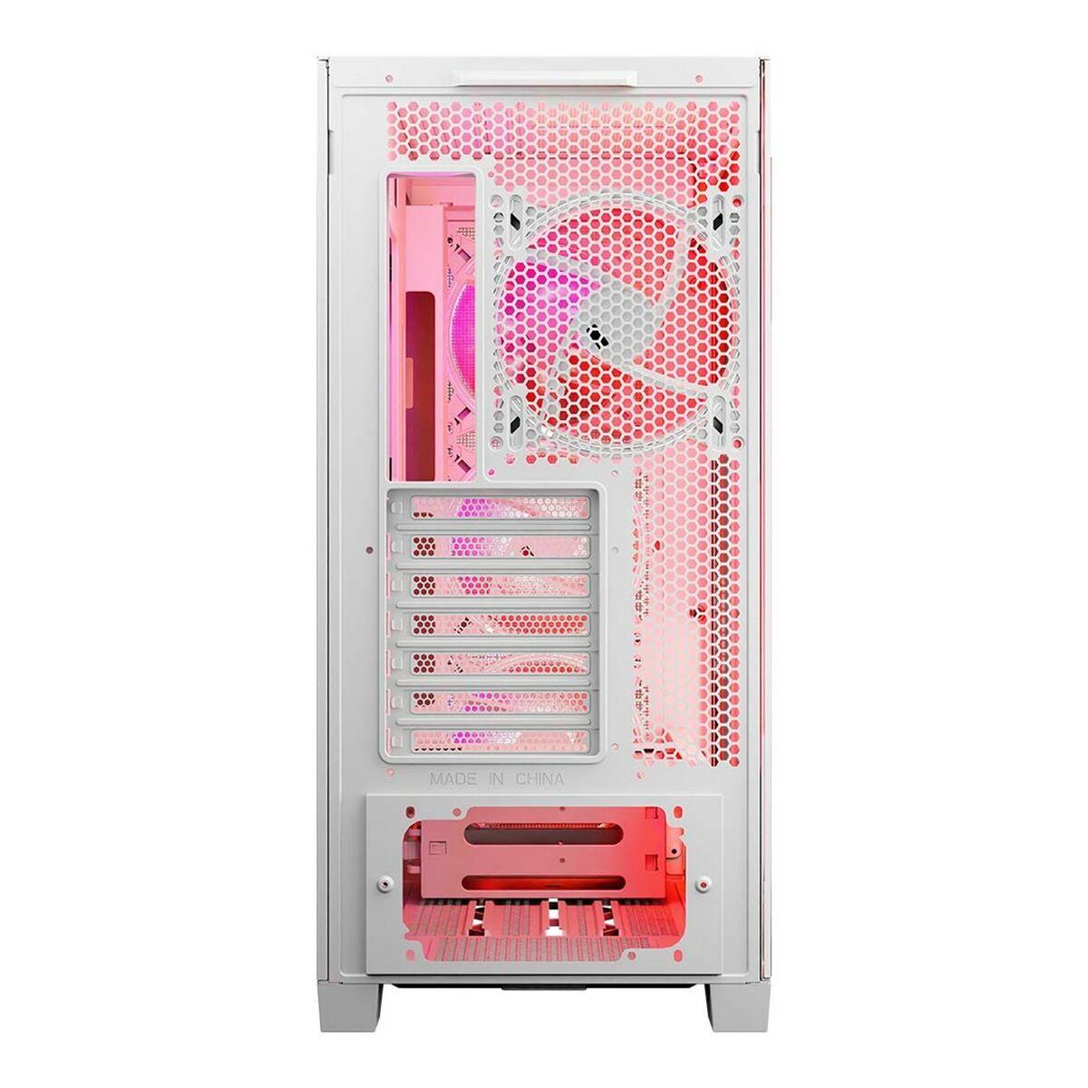 Case computer desktop ATX Modecom VOLCANO EXPANSE T APEX ARGB Bianco