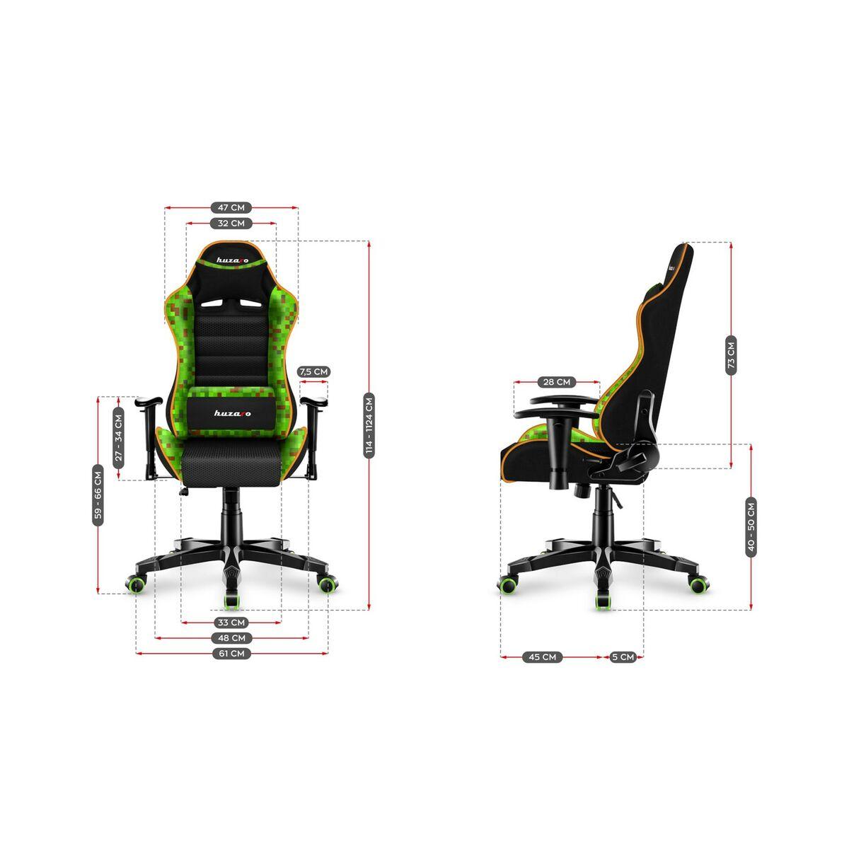 Sedia Gaming Huzaro HZ-Ranger 6.0 Pixel Mesh Nero/Blu