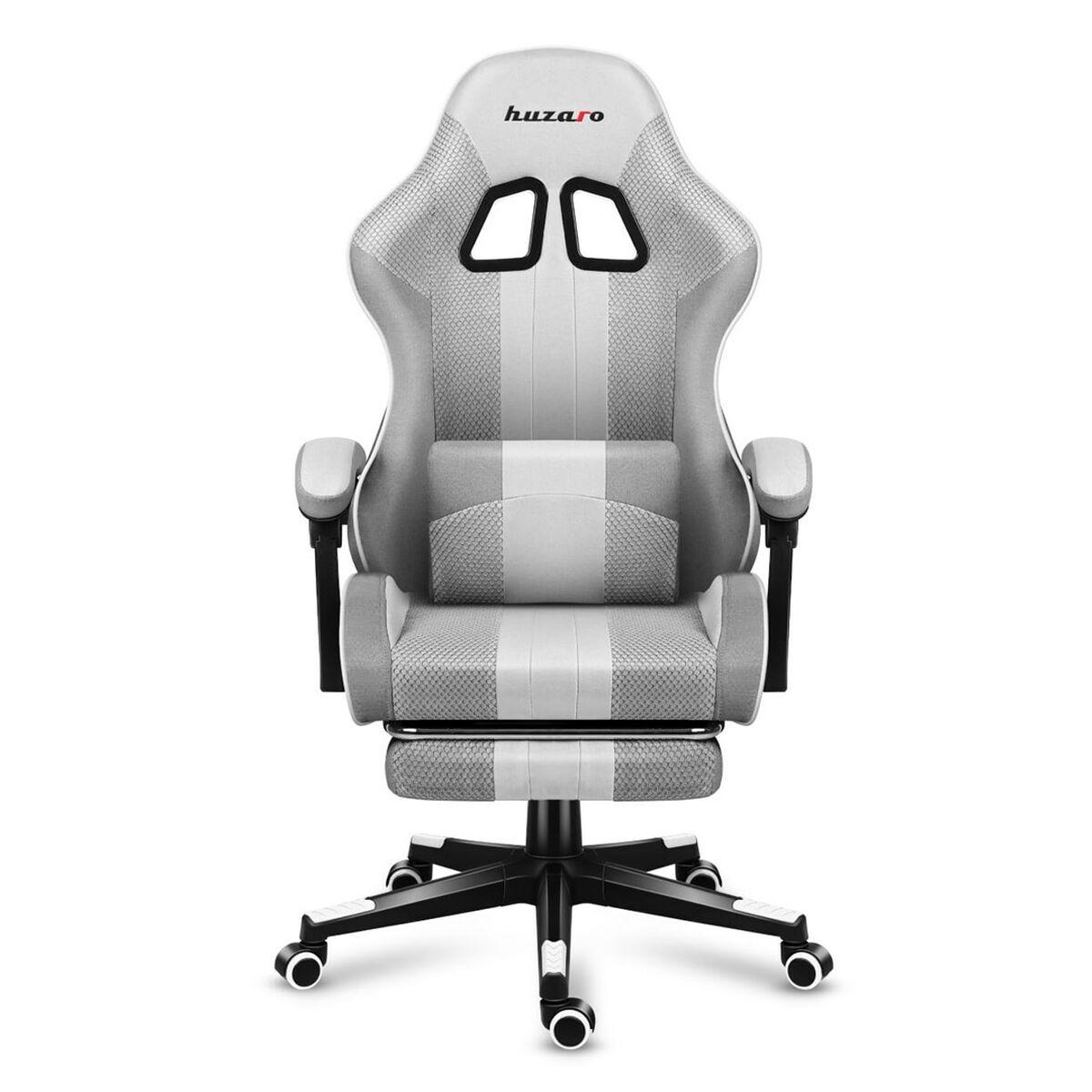 Sedia Gaming Huzaro HZ-Force 4.7 White Mesh Bianco Grigio
