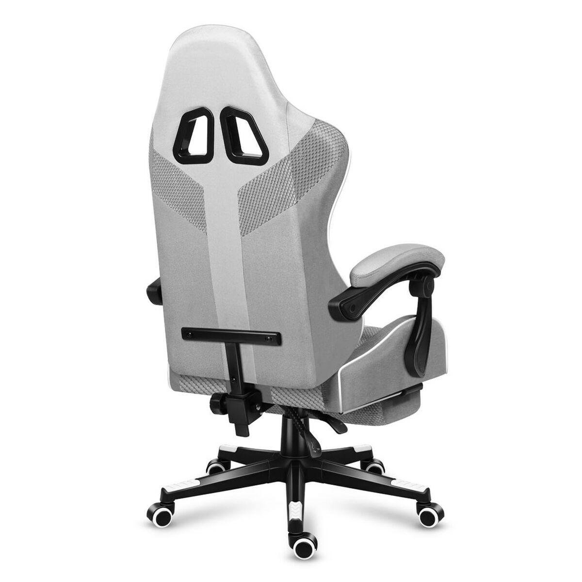 Sedia Gaming Huzaro HZ-Force 4.7 White Mesh Bianco Grigio